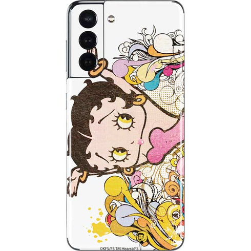 Betty Boop Hands Up Galaxy S21 5G Skin