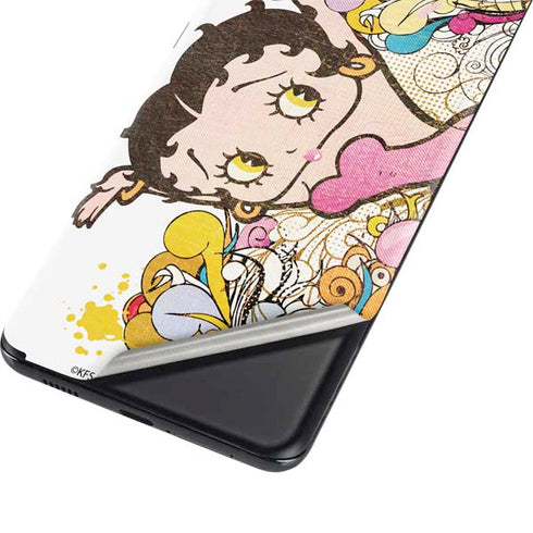 Betty Boop Hands Up Galaxy S21 5G Skin