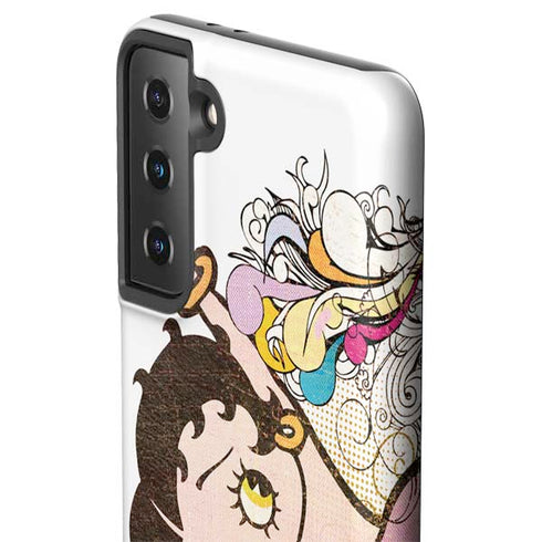 Betty Boop Hands Up Galaxy S21 Plus 5G Pro Case