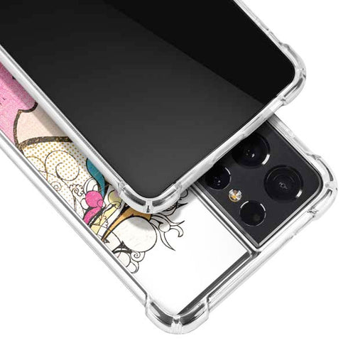 Betty Boop Hands Up Galaxy S21 Ultra 5G Clear Case