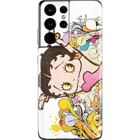 Betty Boop Hands Up Galaxy S21 Ultra 5G Skin