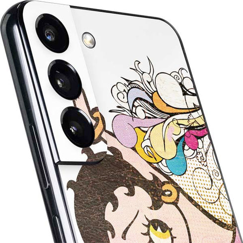 Betty Boop Hands Up Galaxy S22 Plus Skin