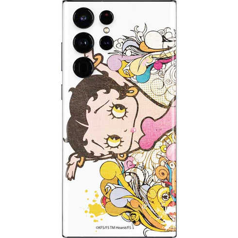 Betty Boop Hands Up Galaxy S22 Ultra Skin