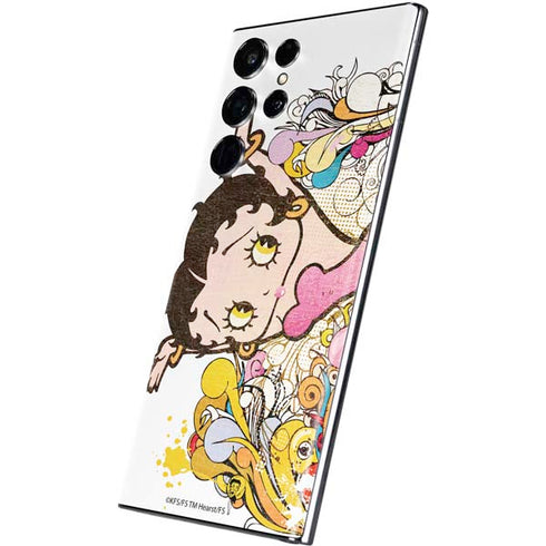Betty Boop Hands Up Galaxy S22 Ultra Skin