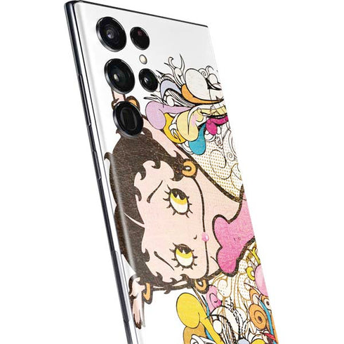 Betty Boop Hands Up Galaxy S22 Ultra Skin