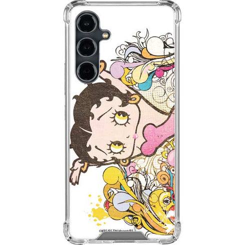 Betty Boop Hands Up Galaxy S23 FE Clear Case
