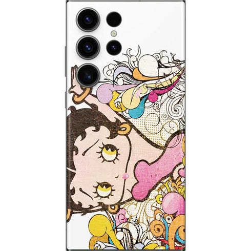 Betty Boop Hands Up Galaxy S23 Ultra Skin