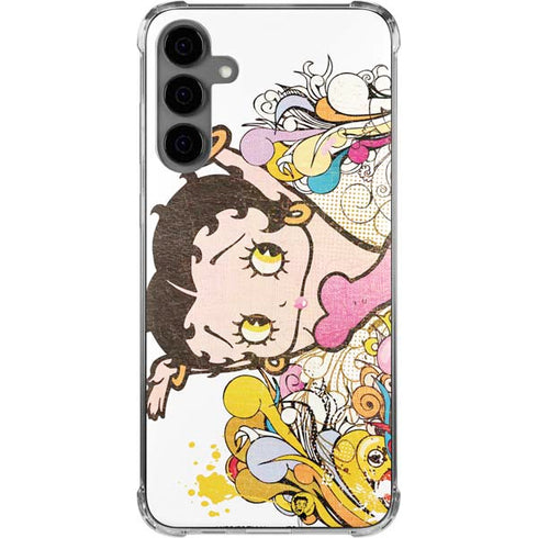 Betty Boop Hands Up Galaxy S24 Plus Clear Case