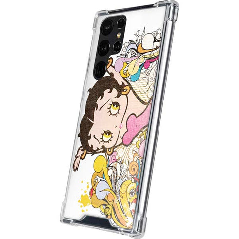 Betty Boop Hands Up Galaxy S24 Ultra Clear Case