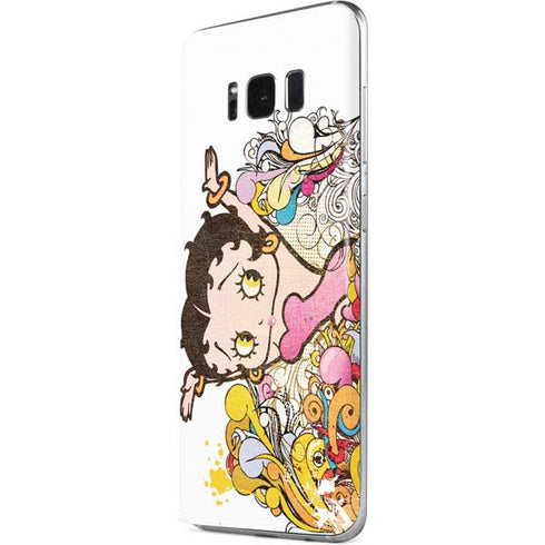 Betty Boop Hands Up Galaxy S8 Plus Skin