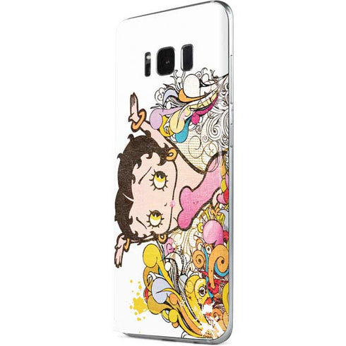 Betty Boop Hands Up Galaxy S8 Skin