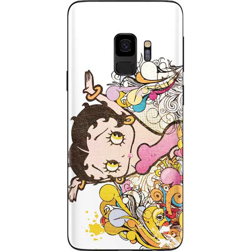 Betty Boop Hands Up Galaxy S9 Skin