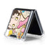 Betty Boop Hands Up Galaxy Z Flip5 5G Clear Case