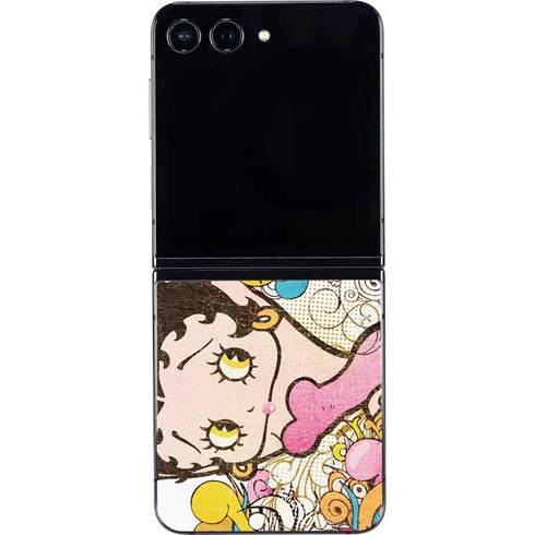 Betty Boop Hands Up Galaxy Z Flip5 5G Skin