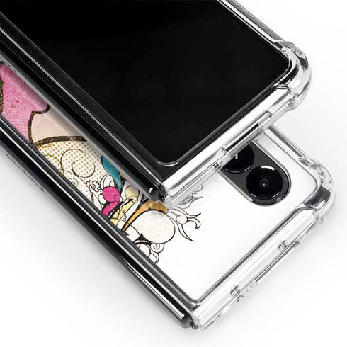 Betty Boop Hands Up Galaxy Z Fold4 5G Clear Case