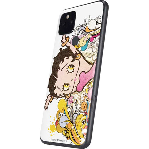 Betty Boop Hands Up Google Pixel 4a 5G Skin