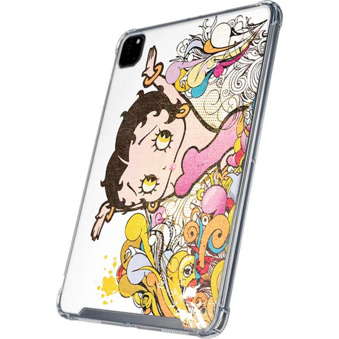 Betty Boop Hands Up iPad Pro 12.9in (2020) Clear Case