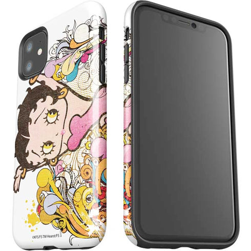 Betty Boop Hands Up iPhone 11 Impact Case