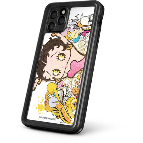Betty Boop Hands Up iPhone 11 Pro Waterproof Case