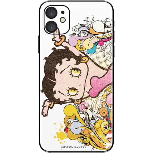 Betty Boop Hands Up iPhone 11 Skin
