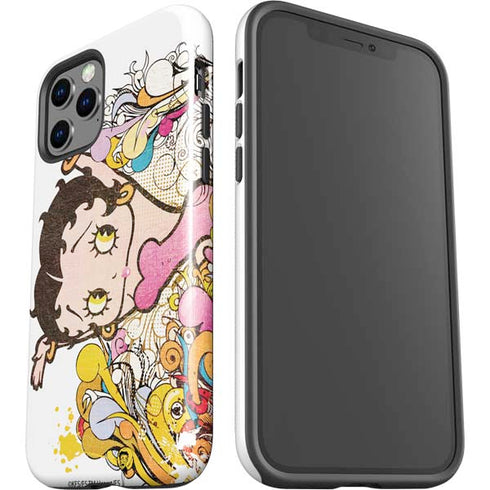 Betty Boop Hands Up iPhone 12 Pro Impact Case