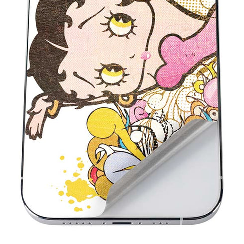 Betty Boop Hands Up iPhone 12 Pro Skin