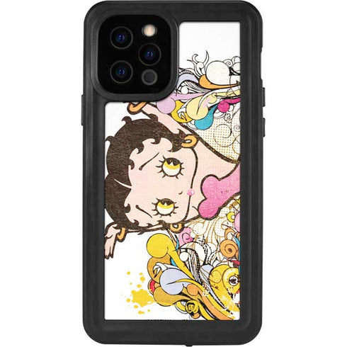 Betty Boop Hands Up iPhone 12 Pro Waterproof Case