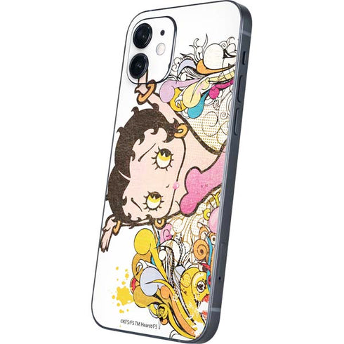 Betty Boop Hands Up iPhone 12 Skin