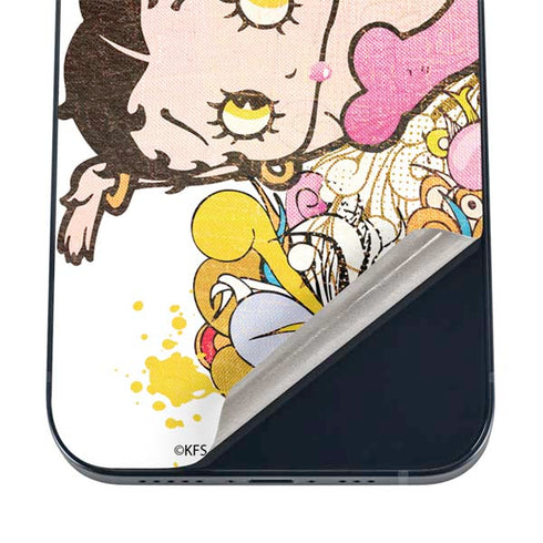 Betty Boop Hands Up iPhone 12 Skin