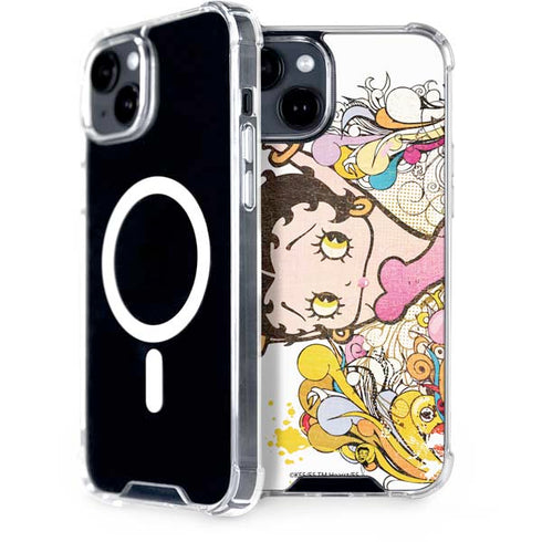 Betty Boop Hands Up iPhone 13 MagSafe Case