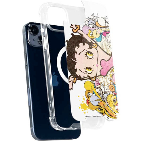 Betty Boop Hands Up iPhone 13 MagSafe Case