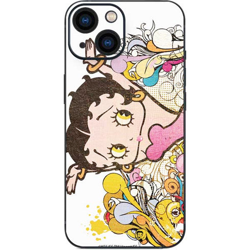 Betty Boop Hands Up iPhone 13 Mini Skin