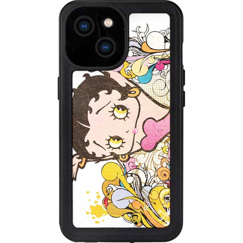 Betty Boop Hands Up iPhone 13 Mini Waterproof Case