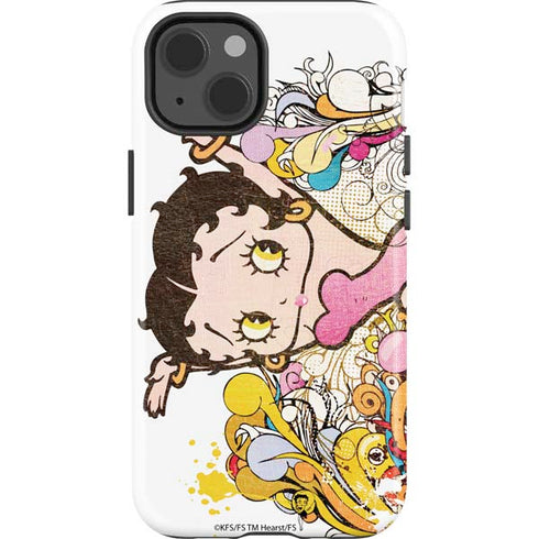 Betty Boop Hands Up iPhone 15 Impact Case
