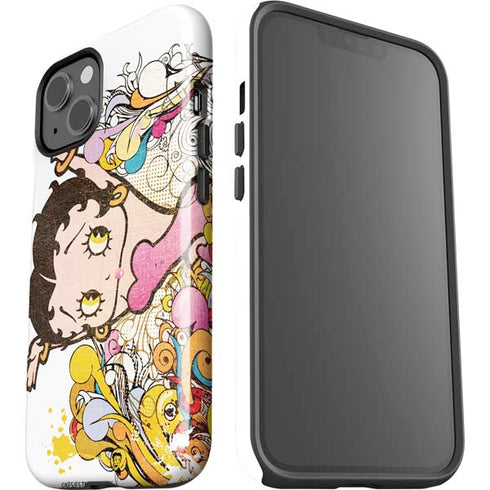 Betty Boop Hands Up iPhone 15 Impact Case