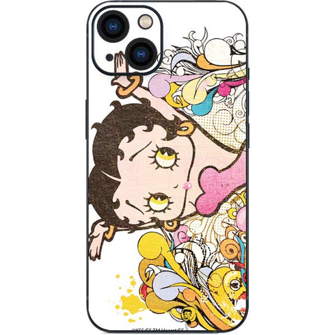 Betty Boop Hands Up iPhone 14 Plus Skin