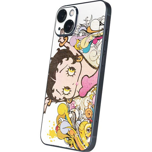 Betty Boop Hands Up iPhone 14 Plus Skin