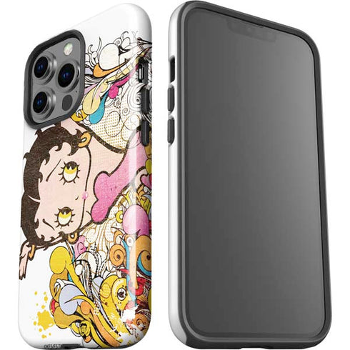 Betty Boop Hands Up iPhone 15 Pro Impact Case