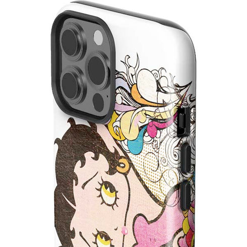 Betty Boop Hands Up iPhone 15 Pro Max Impact Case