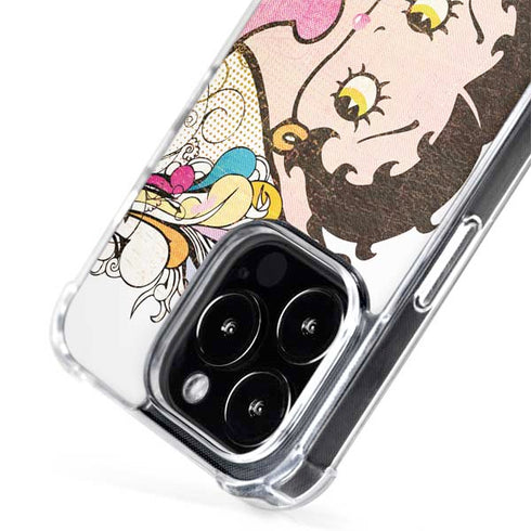 Betty Boop Hands Up iPhone 15 Pro Max MagSafe Case