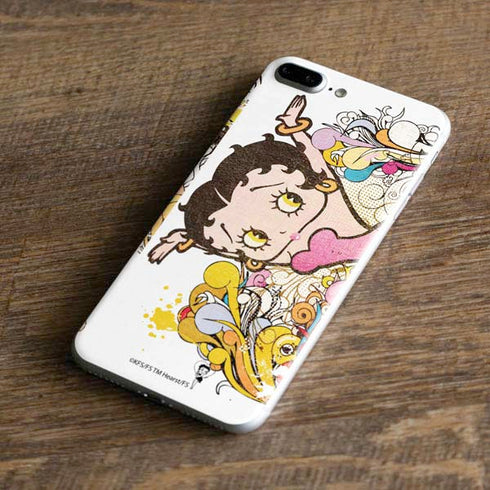 Betty Boop Hands Up iPhone 8 Plus Skin