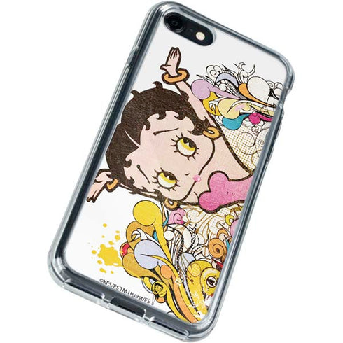 Betty Boop Hands Up iPhone SE (2nd & 3rd Gen) Clear Case