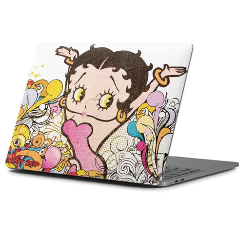 Betty Boop Hands Up Apple MacBook Pro 13-inch Skin