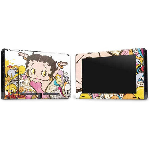 Betty Boop Hands Up Nintendo Switch Bundle Skin