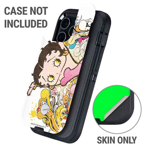 Betty Boop Hands Up Otterbox Defender iPhone Skin