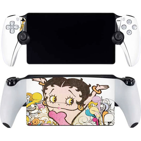 Betty Boop Hands Up PlayStation Portal Remote Player Skin