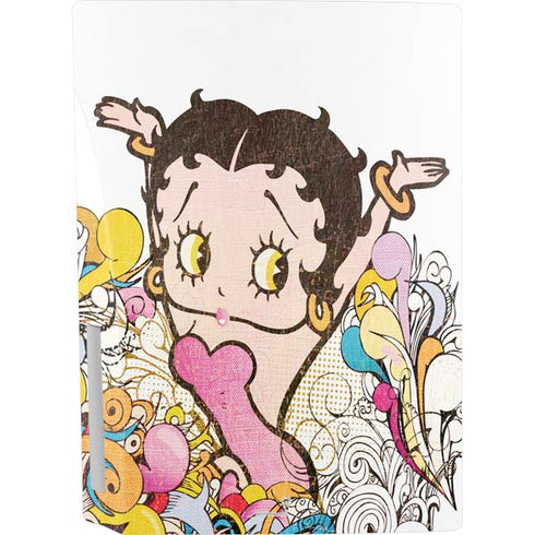 Betty Boop Hands Up PS5 Console Skin