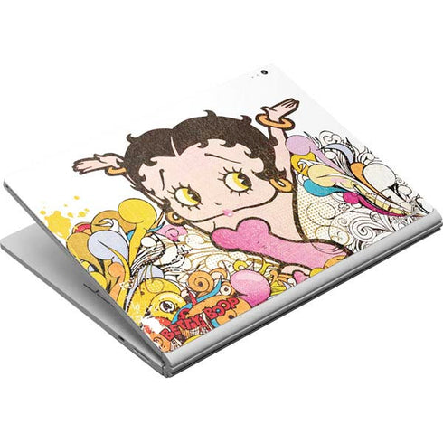 Betty Boop Hands Up Surface Book Skin