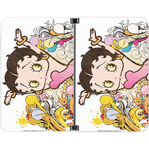 Betty Boop Hands Up Surface Duo Skin