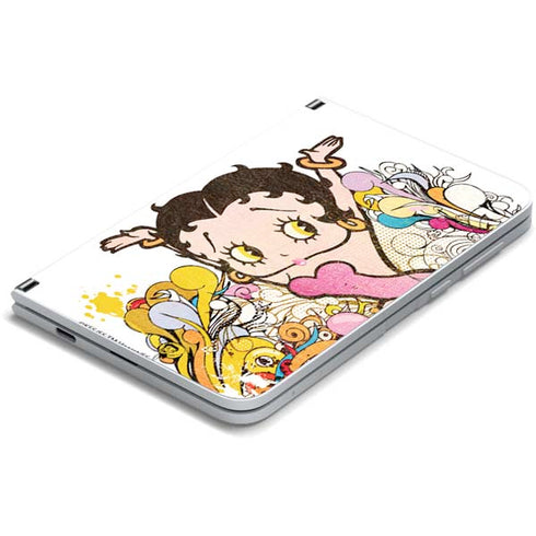 Betty Boop Hands Up Surface Duo Skin